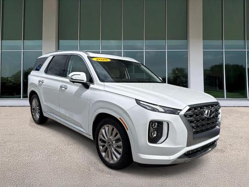 Hyper White 2020 Hyundai PALISADE Limited