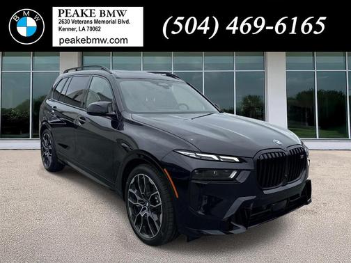 Black Sapphire Metallic 2026 BMW X7 M60i