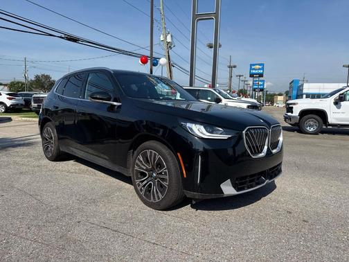 Black Sapphire Metallic 2025 BMW X3 30 xDrive