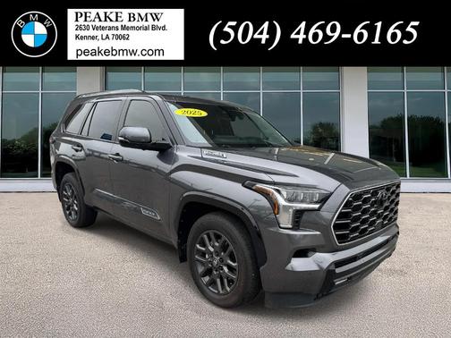 Gray 2025 Toyota Sequoia SR5