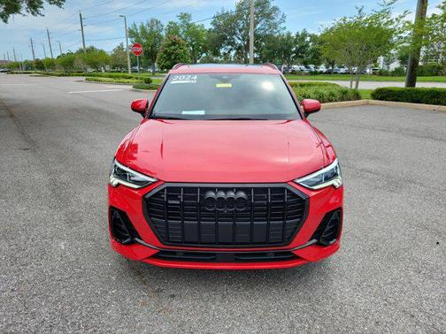 Progressive Red Metallic 2024 Audi Q3 45 S line Premium Plus