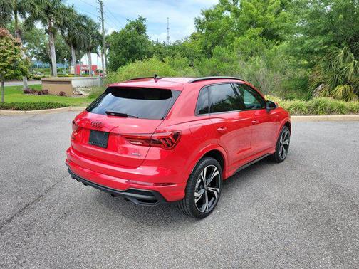 Progressive Red Metallic 2024 Audi Q3 45 S line Premium Plus