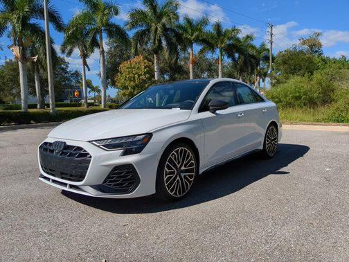 arkona white 2026 Audi S3 TFSI quattro S tronic