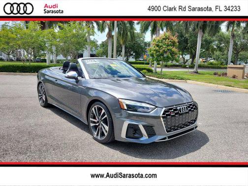 Daytona Gray Pearl Effect/Black Roof 2024 Audi S5 3.0T Prestige