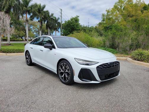 Glacier White Metallic 2026 Audi A6 Prestige quattro S tronic