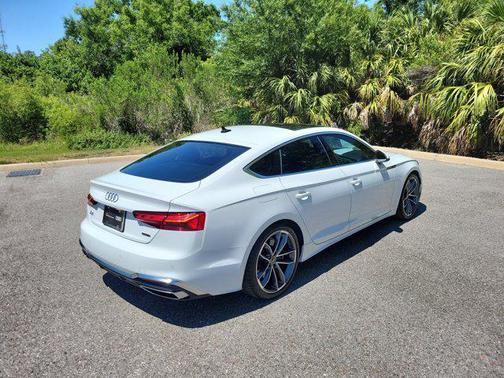 Glacier White Metallic 2023 Audi A5 Sportback 45 S Line Premium