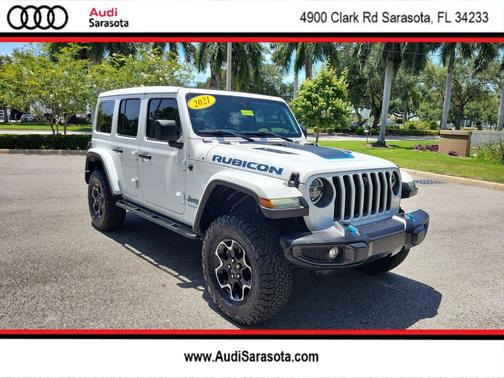 Bright White Clearcoat 2021 Jeep Wrangler Unlimited 4xe Rubicon