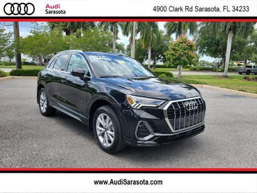 Mythos Black Metallic 2024 Audi Q3 Premium 45 TFSI S line quattro Tiptronic