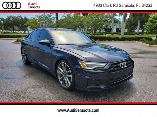 Firmament Blue Metallic 2021 Audi S6 Premium Plus TFSI quattro Tiptronic