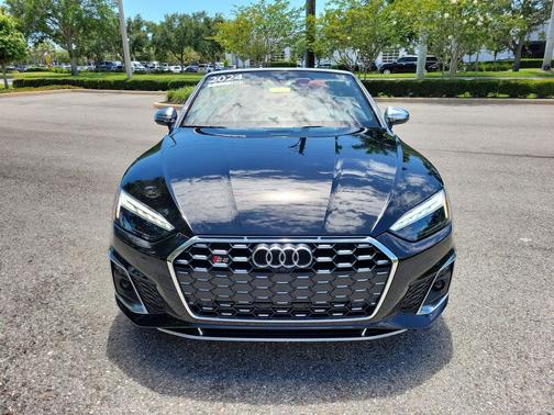 Mythos Black Metallic/Black Roof 2024 Audi S5 Premium Plus TFSI quattro Tiptronic