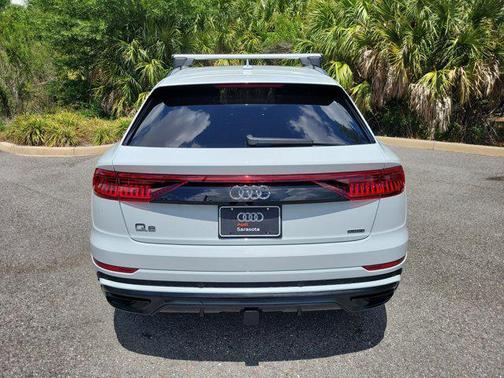 Glacier White 2019 Audi Q8 3.0T Premium