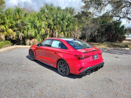 progressive red metallic 2026 Audi RS 3 TFSI quattro S tronic