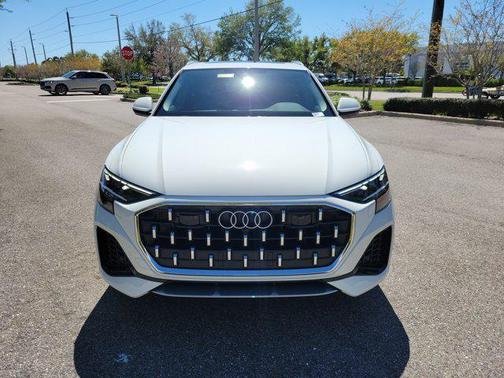 Carrara White 2026 Audi Q8 55 Premium Plus