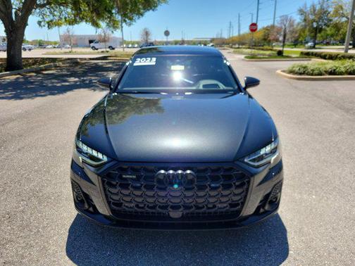 Vesuvius Gray Metallic 2023 Audi A8 L 55 TFSI quattro Tiptronic