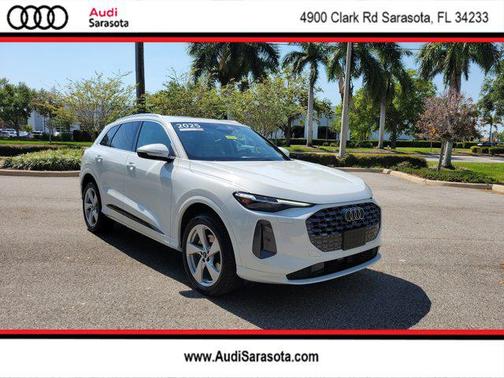 White 2025 Audi Q5 Premium Plus TFSI quattro S tronic