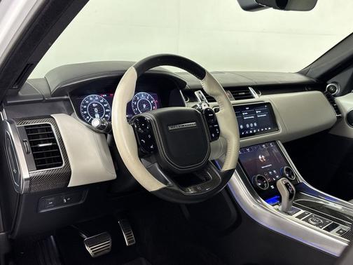 White 2022 Land Rover Range Rover Sport SVR