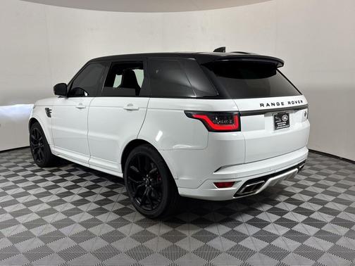 White 2022 Land Rover Range Rover Sport SVR