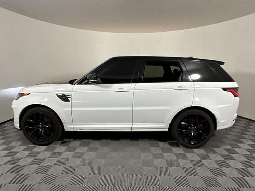 White 2022 Land Rover Range Rover Sport SVR