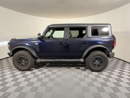 Antimatter Blue Metallic 2021 Ford Bronco Wildtrak
