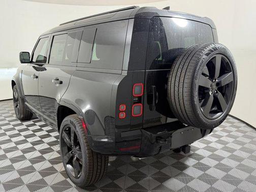 Santorini Black Metallic 2026 Land Rover Defender P400 X-Dynamic SE
