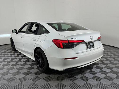 Platinum White Pearl 2022 Honda Civic Sport