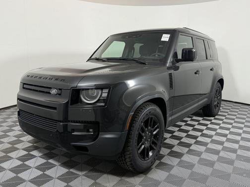 Santorini Black Metallic 2026 Land Rover Defender P300 S