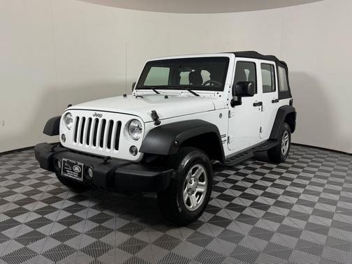 Bright White Clearcoat 2017 Jeep Wrangler Unlimited Sport