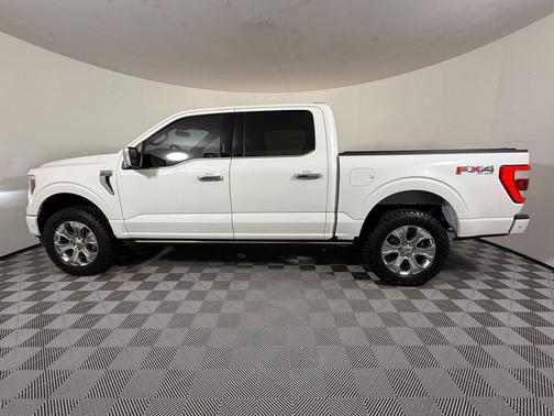 Star White Metallic Tri-Coat 2023 Ford F-150 Platinum