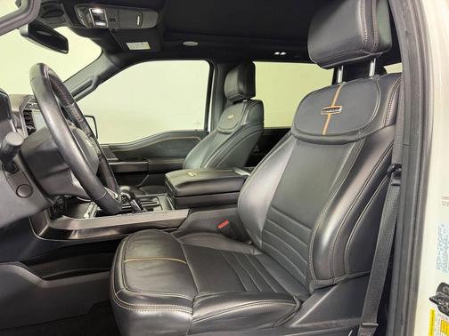Star White Metallic Tri-Coat 2023 Ford F-150 Platinum