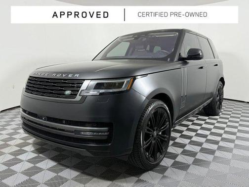 Black 2023 Land Rover Range Rover P530 SE