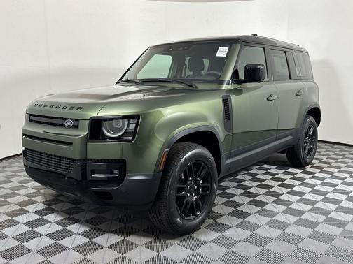 Woolstone Green Metallic 2026 Land Rover Defender P300 S