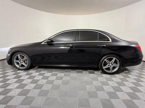 Black 2017 Mercedes-Benz E-Class 4MATIC