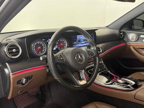Black 2017 Mercedes-Benz E-Class 4MATIC