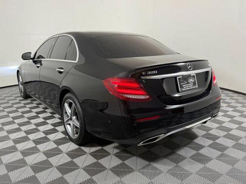 Black 2017 Mercedes-Benz E-Class 4MATIC