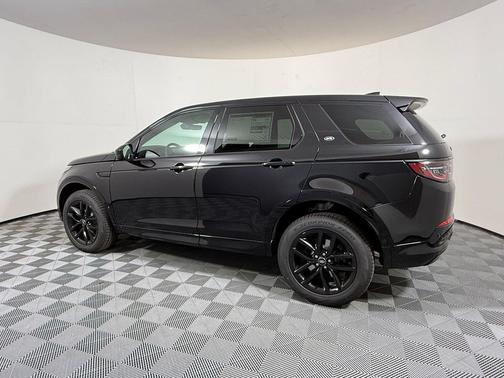 Santorini Black Metallic 2026 Land Rover Discovery Sport Landmark