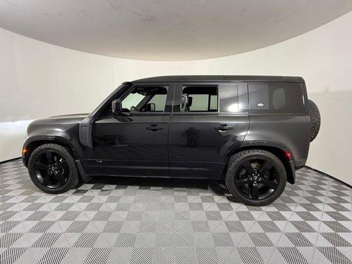 Santorini Black Metallic 2022 Land Rover Defender 110 V8