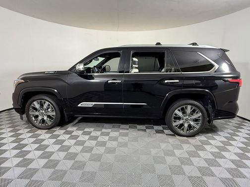 Midnight Black Metallic 2024 Toyota Sequoia Capstone