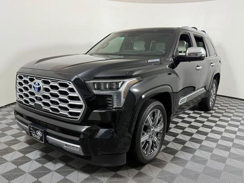 Midnight Black Metallic 2024 Toyota Sequoia Capstone