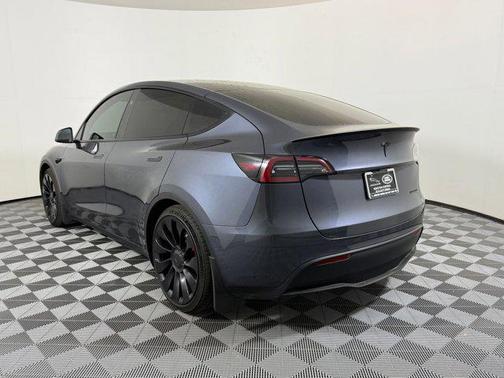 Gray 2023 Tesla Model Y Performance Dual Motor All-Wheel Drive