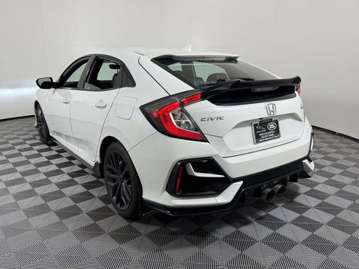 Platinum White Pearl 2021 Honda Civic Sport Touring