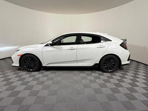 Platinum White Pearl 2021 Honda Civic Sport Touring