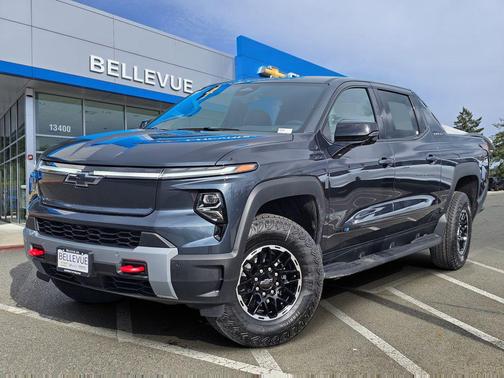 Blue Smoke Metallic 2026 Chevrolet Silverado EV Trail Boss