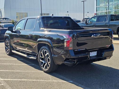 Black 2025 Chevrolet Silverado EV RST