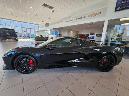Black 2026 Chevrolet Corvette Stingray w/3LT