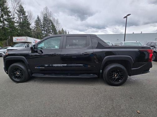Black 2024 Chevrolet Silverado EV Work Truck