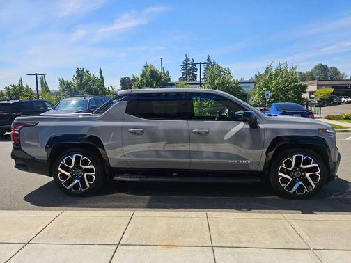Slate Gray Metallic 2025 Chevrolet Silverado EV RST