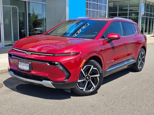 Radiant Red Tintcoat 2025 Chevrolet Equinox EV LT