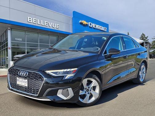 Mythos Black Metallic 2024 Audi A3 Premium