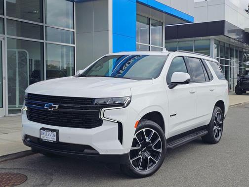 Summit White 2023 Chevrolet Tahoe 4WD RST