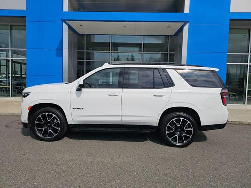 Summit White 2023 Chevrolet Tahoe 4WD RST